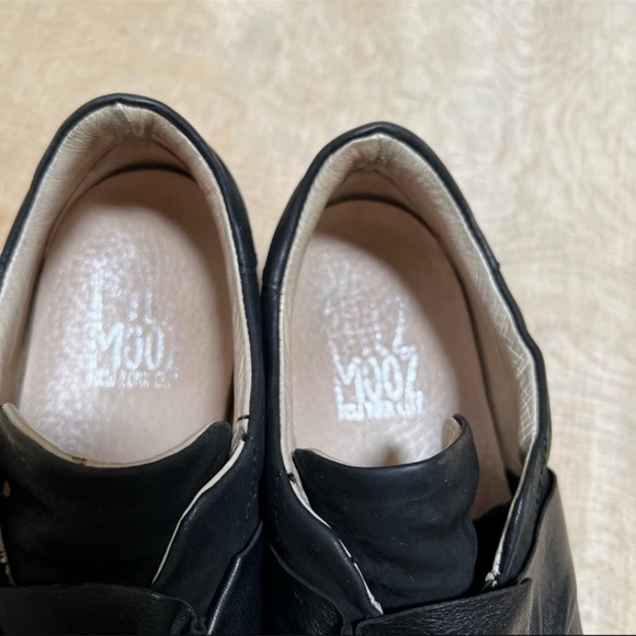 Miz Mooz Orbit Women’s Leather Sneaker Black Size 39 - Picture 6 of 12